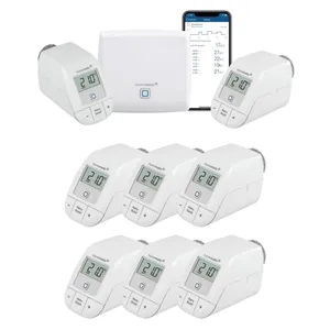 Homematic IP Starter Set Smarte Heizung • 8x Thermostat Basic • Access Point