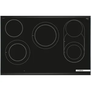Bosch PKM875DP1D Einbau-Glaskeramikkochfeld autark 80cm Edelstahl