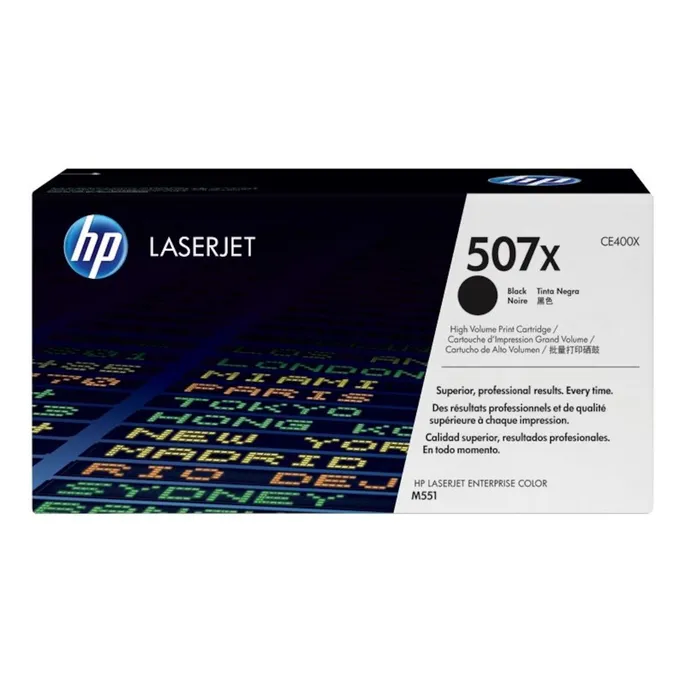 HP CE400X / 507X Original Toner Schwarz für ca. 11.000 Seiten