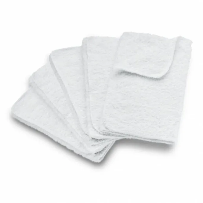 Kärcher 6.369-481.0 Frottee-Tücher, breit für Dampfreiniger (5er Pack)