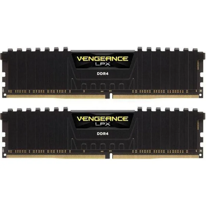 32GB (2x16GB) Corsair Vengeance LPX schwarz DDR4-2666 RAM CL16