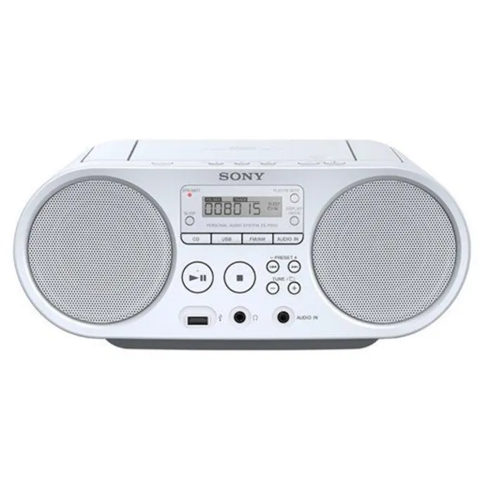 Sony ZS-PS50W CD-Boombox AM/FM mit USB weiß