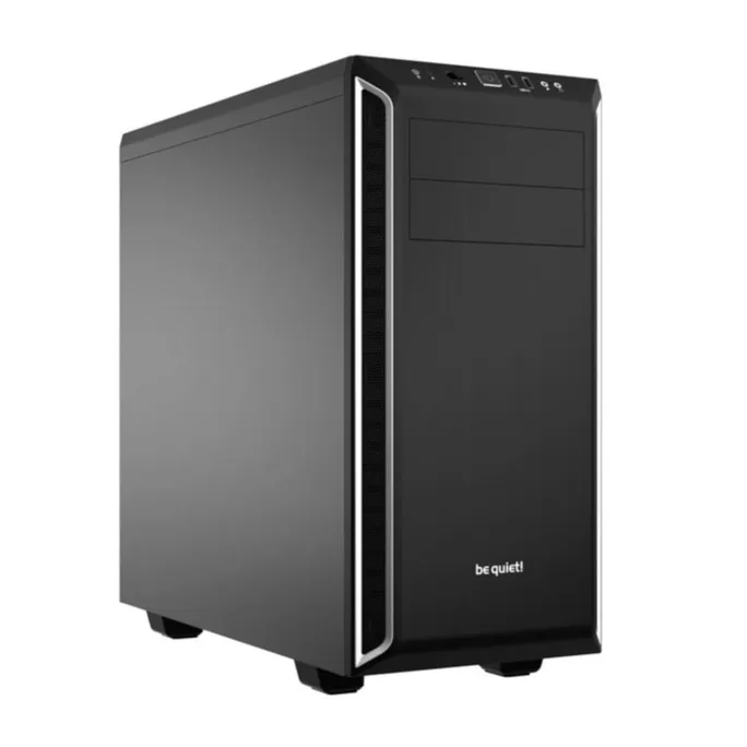 be quiet! Pure Base 600 Silber Midi Tower Gehäuse ATX/mATX/Mini-ITX