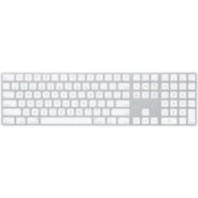 Apple Magic Keyboard mit Ziffernblock Silber (Englisch-International)