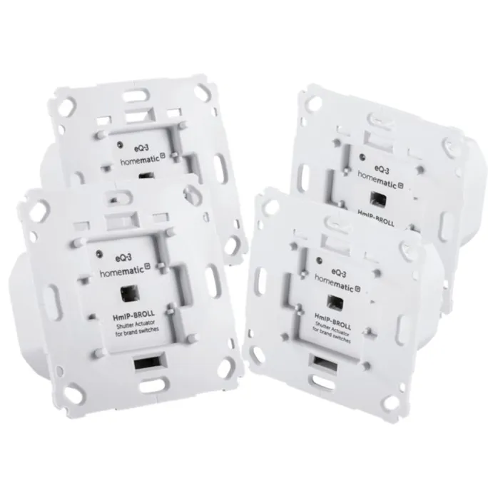 Homematic IP Rollladenaktor für Markenschalter - Unterputz HmIP-BROLL • 4er Pack