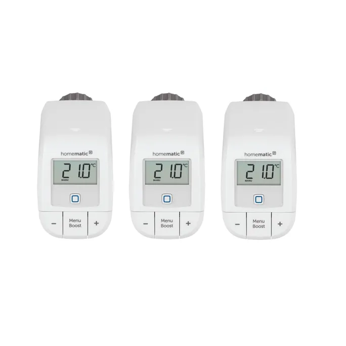 Homematic IP Heizkörperthermostat – basic HmIP-eTRV-B • 3er Pack