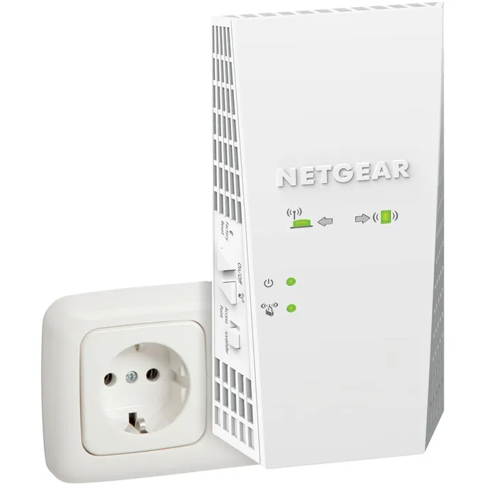Netgear AC1750 WLAN Mesh Range Extender Repeater EX6250-100PES