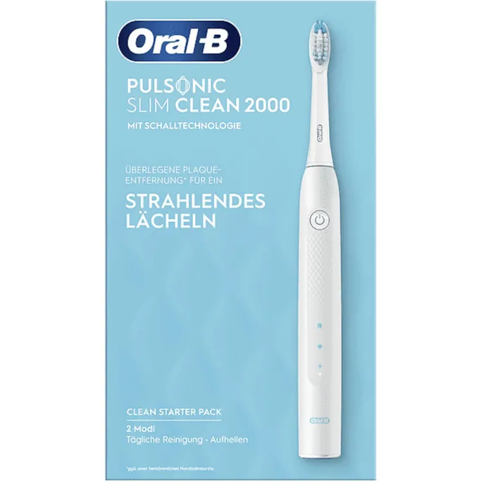 Oral-B Pulsonic Slim Clean 2000 White Elektrische Zahnbürste