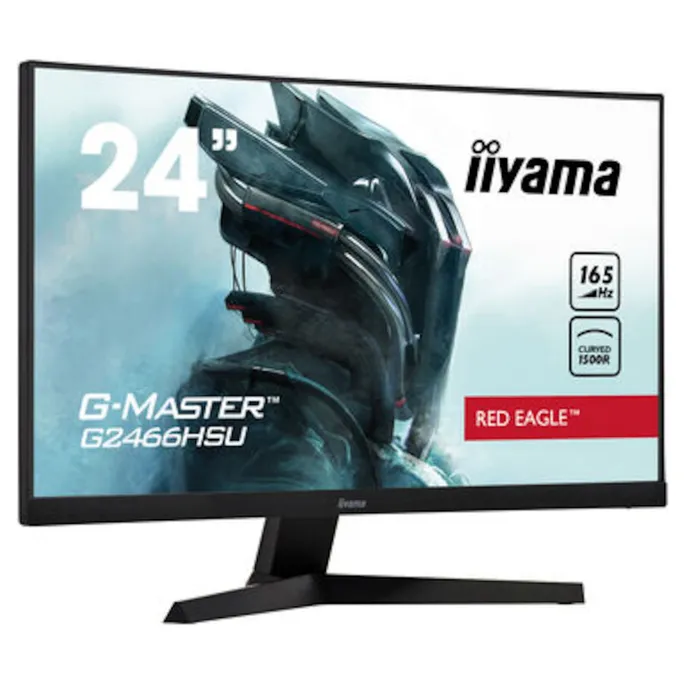 iiyama G-Master G2466HSU-B1 60cm (23,6") FHD curved Monitor HDMI/DP 165Hz 1ms