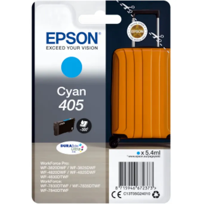 Epson C13T05G24010 Druckerpatrone 405 Cyan