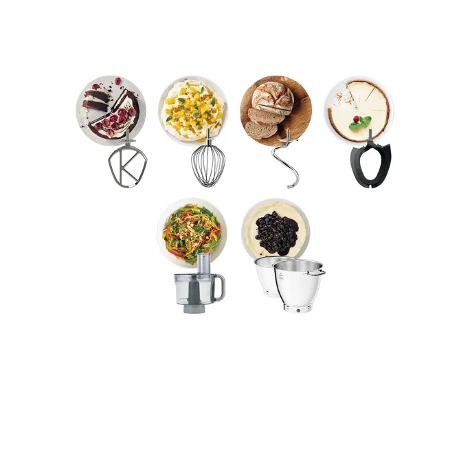 Kenwood KWL90.244SI Titanium Chef Patissier XL Küchenmaschine