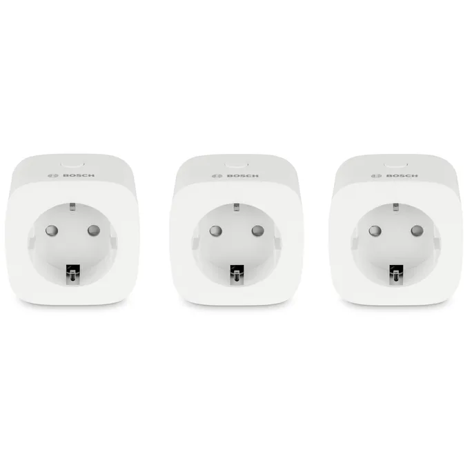 Bosch Smart Home Smart Plug - Zwischenstecker kompakt, 3er Pack