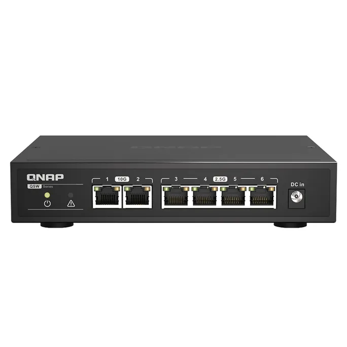 QNAP QSW-2104-2T 10/2,5 GbE Switch Unmanaged 6-Port