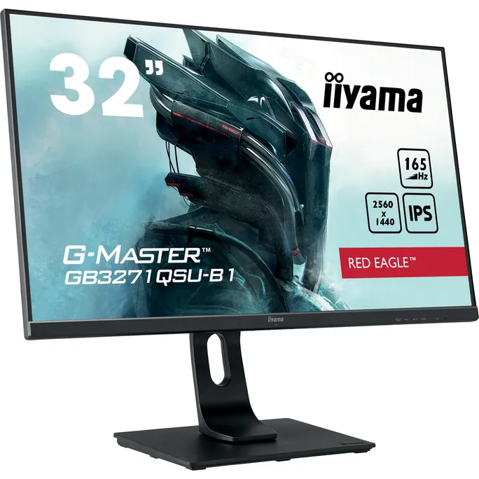 iiyama G-Master GB3271QSU-B1 80cm (31,5") WQHD IPS Monitor HDMI/DP 165Hz 1ms