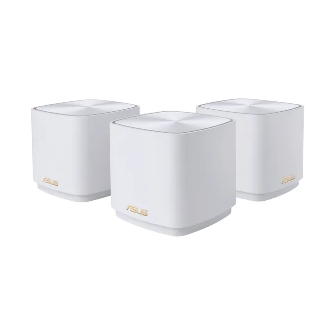 ASUS ZenWiFi AX Mini (XD4) AX1800 3er Set Weiß