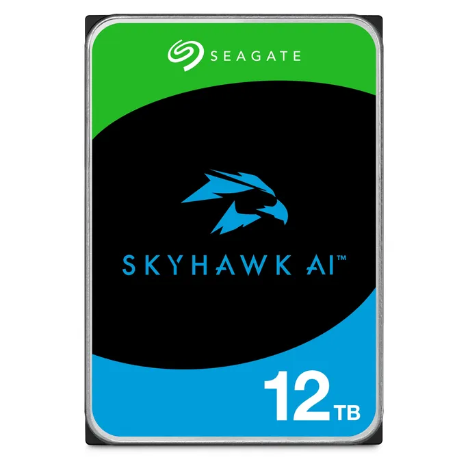 Seagate SkyHawk AI HDD ST12000VE001 - 12 TB 3,5 Zoll SATA 6 Gbit/s CMR