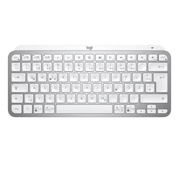 Logitech MX Keys Mini Kabellose Tastatur Grey