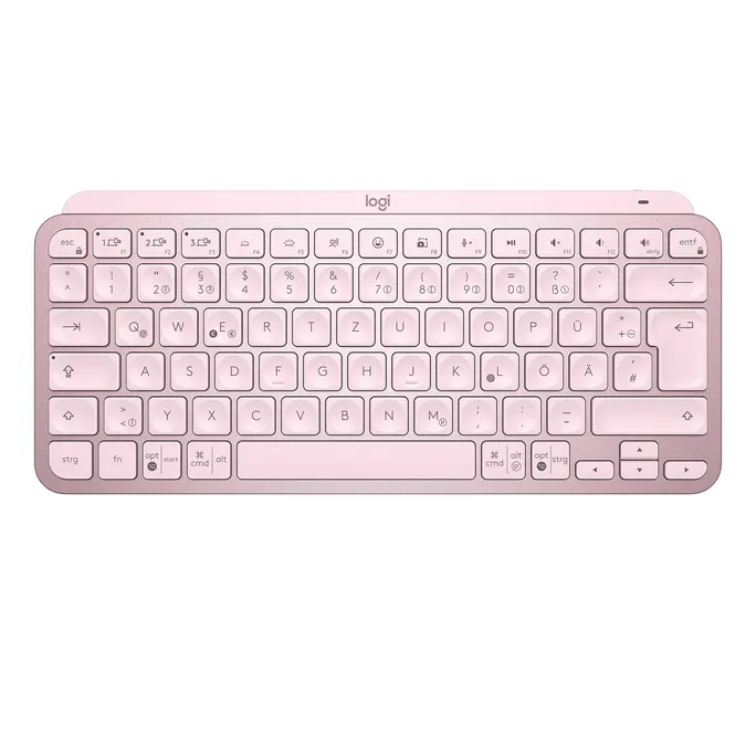 Logitech MX Keys Mini Kabellose Tastatur Rose