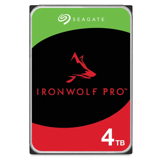 Seagate IronWolf Pro NAS HDD ST4000NE001 - 4 TB 3,5 Zoll SATA 6 Gbit/s CMR