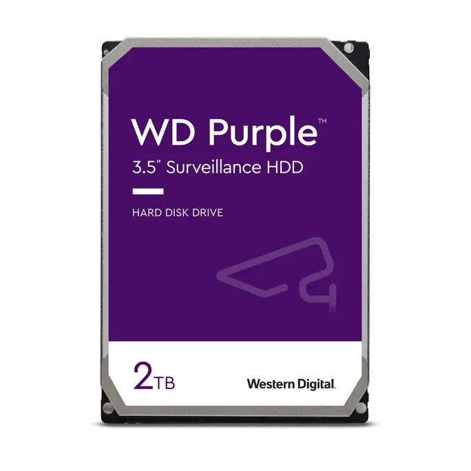 WD Purple WD23PURZ - 2 TB 3,5 Zoll SATA 6 Gbit/s