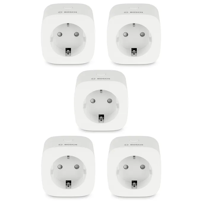 Bosch Smart Home Smart Plug - Zwischenstecker kompakt, 5er Pack