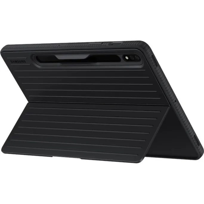 Samsung Protective Standing Cover für Galaxy Tab S8 Schwarz