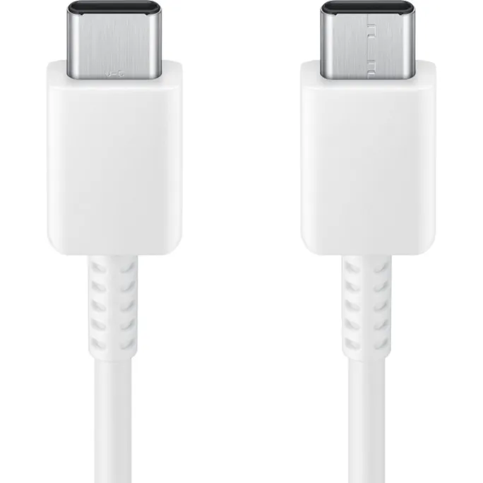 Samsung USB-C zu USB-C Kabel EP-DX310 (3A) 1,8m Weiß
