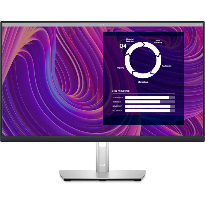 DELL P2423D 60,5cm (23.8") QHD IPS Office-Monitor DP/HDMI/USB Pivot HV