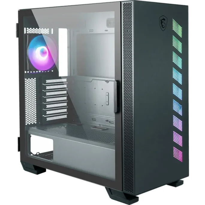 MSI MAG Vampiric 300R MIDI Tower Gaming Gehäuse TG Seitenfenster Midnight Green