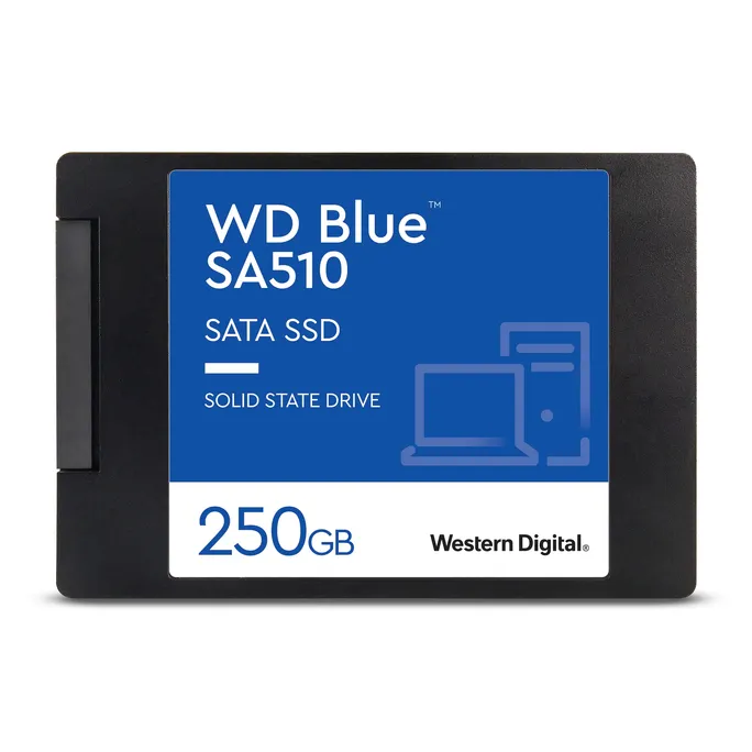 WD Blue SA510 SATA SSD 250 GB 2,5"/7mm