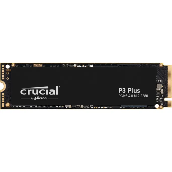 Crucial P3 Plus NVMe SSD 1 TB M.2 2280 3D NAND PCIe 4.0