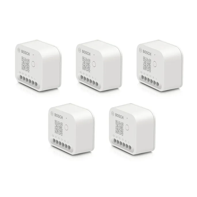 Bosch Smart Home smarte Licht-/Rollladensteuerung II • Rollladenaktor • 5er Pack