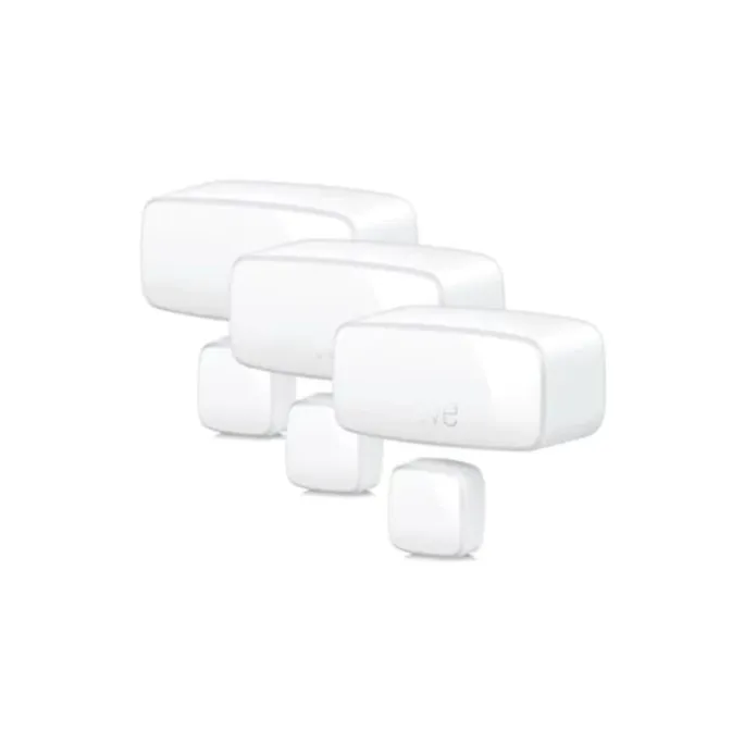 Eve Door & Window Smarter Tür- Fensterkontakt, 3er Pack