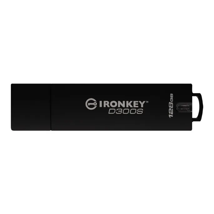 Kingston 128 GB IronKey D300S Verschlüsselter USB-Stick Metall USB 3.1 Gen1