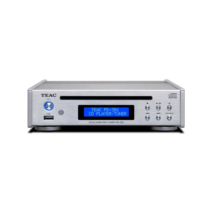 TEAC PD-301DAB-X CD-Player und DAB/FM-Tuner Silber