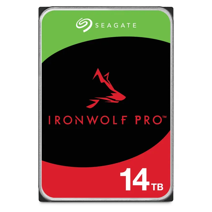 Seagate IronWolf Pro NAS HDD ST14000NT001 - 14 TB 3,5 Zoll SATA 6 Gbit/s CMR