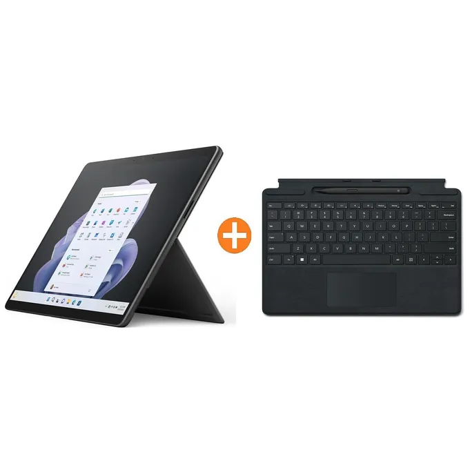 Surface Pro 9 Evo Graphit 13" 2in1 i5 16GB/256GB Win11 QI9-00021 KB Schwarz Pen2