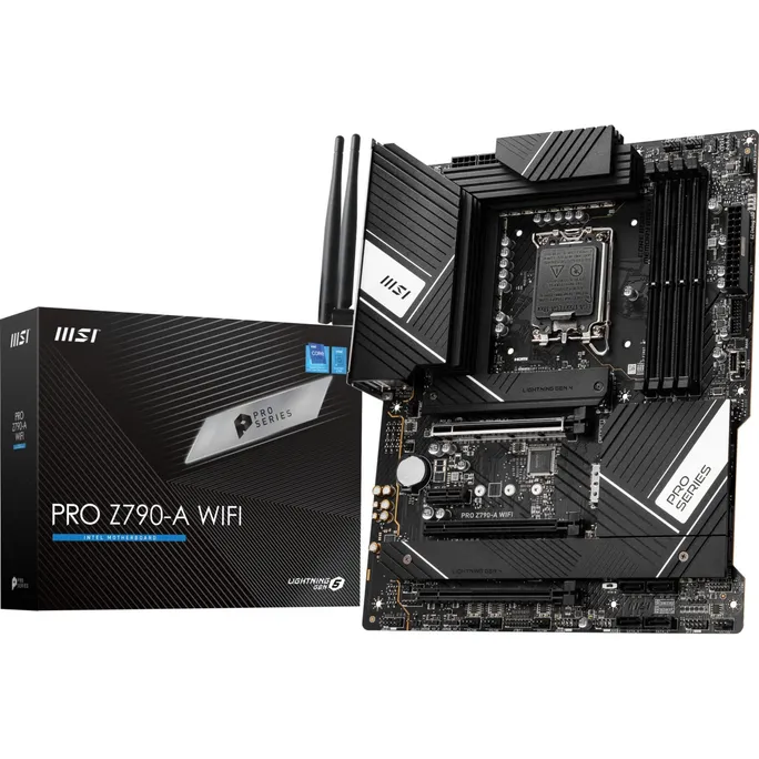 MSI PRO Z790-A WIFI ATX Mainboard Sockel 1700 WIFI/BT/M.2/LAN/HDMI/DP/USB-C