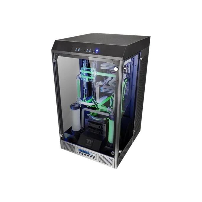 THERMALTAKE The Tower 900 Full Tower E-ATX schwarz mit 3 Sichtfenster