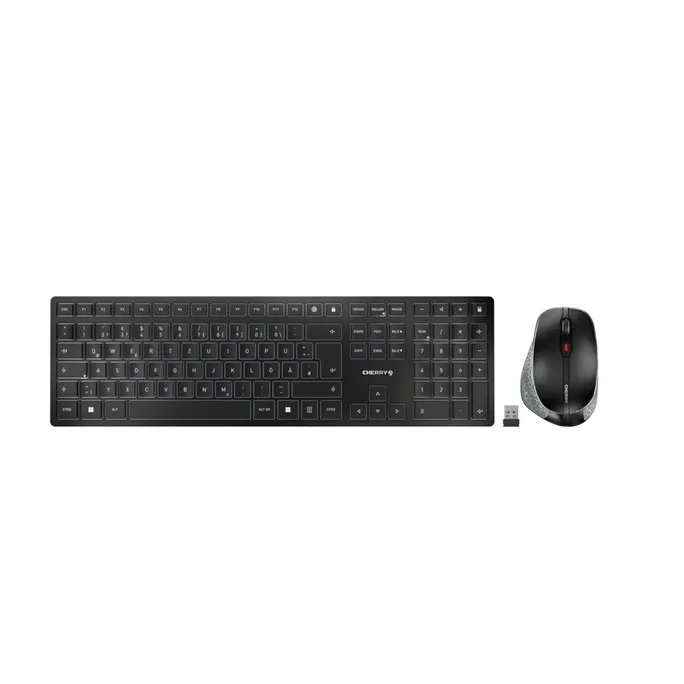 Cherry DW 9500 SLIM JD-9500EU-2 Kabellose Maus-Tastaturkombination EU Layout
