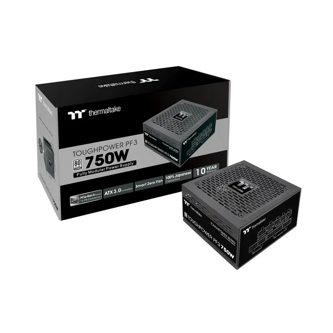 Thermaltake ToughPower PF3 750W Gen 5 Netzteil ATX 3.0 80+ Platin PCle 5.0