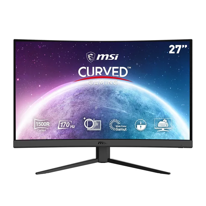 MSI Optix G27C4DE E2 69cm (27") FHD VA Gaming Monitor Curved 16:9 HDMI/DP 170Hz