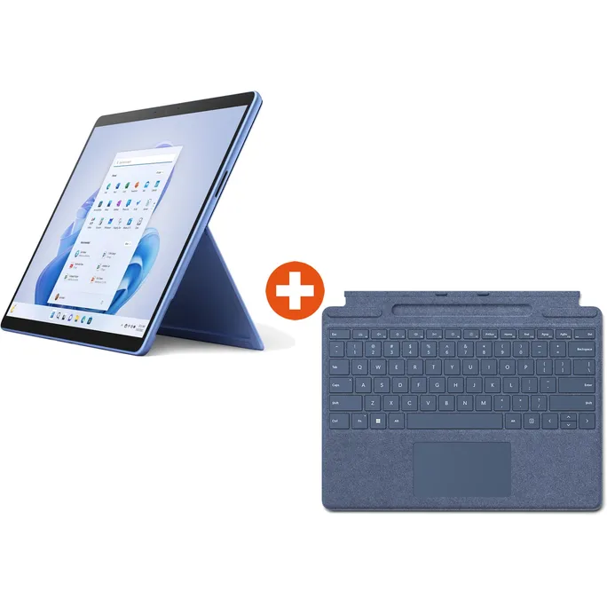 Surface Pro 9 Evo Saphirblau 13" 2in1 i5 16GB/256GB Win11 QI9-00038 KB Saphir