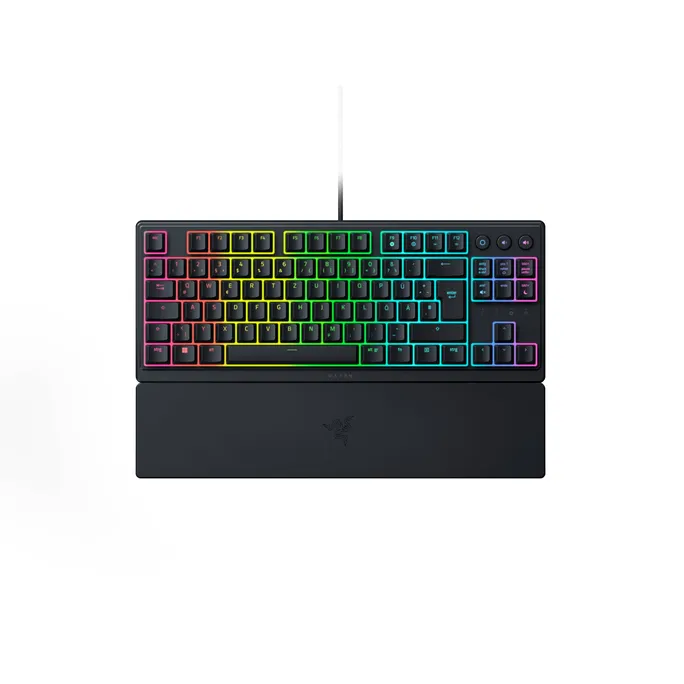 RAZER Ornata V3 TKL - Flache Mecha-Membran-RGB-Tastatur ohne Ziffernblock