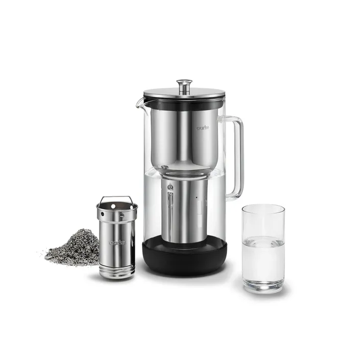Aarke Wasserfilterkaraffe "Purifier", inkl. Filtergranulat, 2,4 l