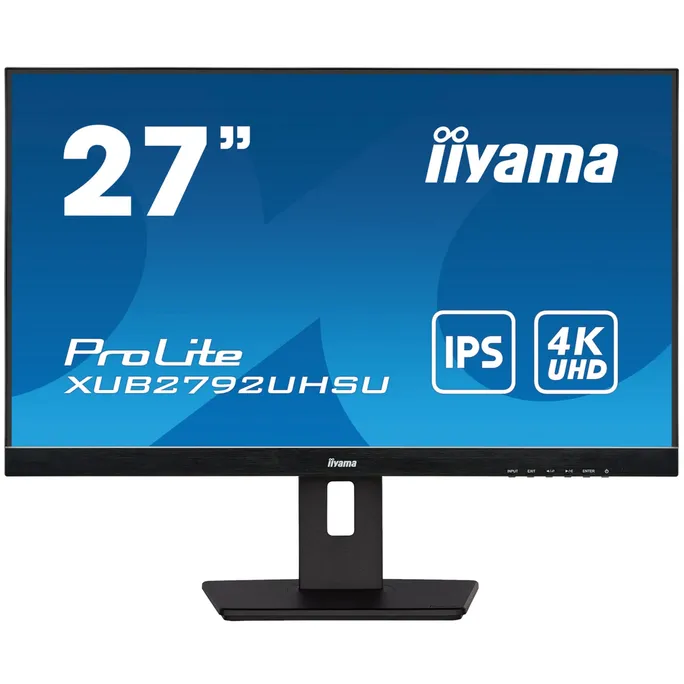 iiyama ProLite XUB2792UHSU-B5 68,4cm (27") 4K UHD IPS LED-Monitor DVI/DP/HDMI LS