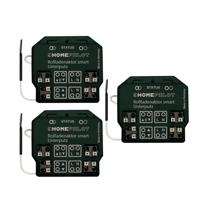 Homepilot Rollladenaktor smart - Unterputz • 3er Pack