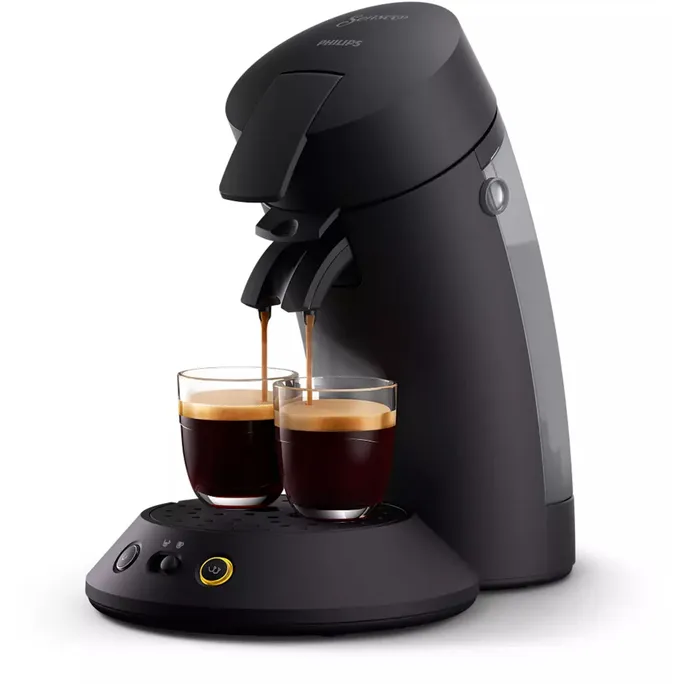 Philips CSA210/60 SENSEO Original Plus Eco Kaffeepadmaschine, schwarz