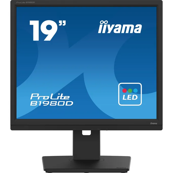 iiyama ProLite B1980D-B5 48cm (19") SXGA TN LED-Monitor DVI/VGA Pivot 60Hz 5ms