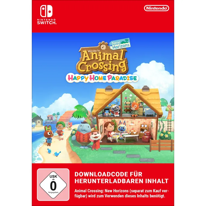 Animal Crossing: Happy Home Paradise - Nintendo Digital Code